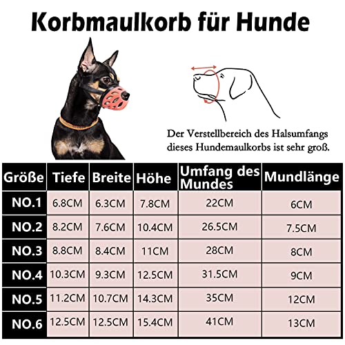 Supet Bozal para perro de silicona, transpirable, con correas ajustables de nailon, para perros pequeños, medianos y grandes, evita que ladren y mastiquen