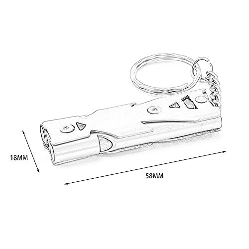 Sxxrdz Silbato para perros, silbatos ultrasónicos para entrenamiento de perros con cordón, flauta profesional ajustable para llamadas de pájaros, para cachorros, loros, palomas, perros, guía de entren