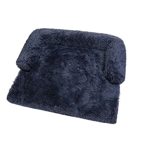 TBNB Cama para Perros y Gatos Cojín Mullido para Mascotas Alfombrilla Donut Cómodo colchón para Perros Manta para Dormir Mejorada (S, Gris Oscuro)