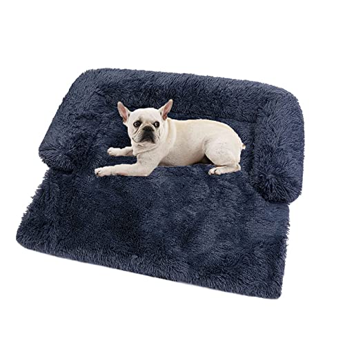 TBNB Cama para Perros y Gatos Cojín Mullido para Mascotas Alfombrilla Donut Cómodo colchón para Perros Manta para Dormir Mejorada (S, Gris Oscuro)