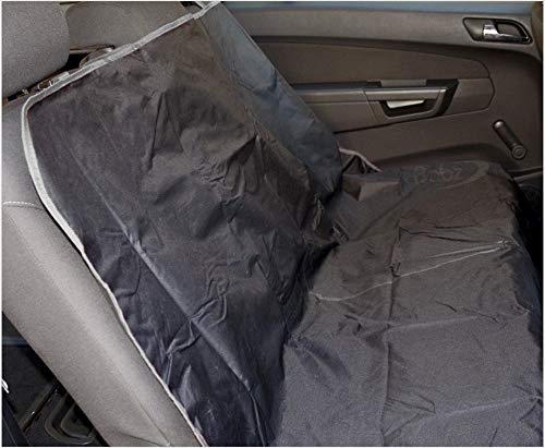 TECHNOSMART Cubierta protectora para interior de coche, Funda impermeable, Para mascotas, jardinería, bricolaje, Poliéster, 145 x 145 cm