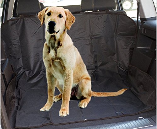 TECHNOSMART Cubierta protectora para interior de coche, Funda impermeable, Para mascotas, jardinería, bricolaje, Poliéster, 145 x 145 cm