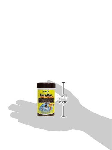 Tetra TetraMin Alimento Mini Granules para Peces de Acuario, 45 g