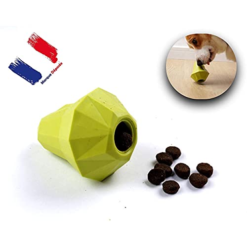 THILIFE-Juguete Masticable para Perros Indestructible | Dispensador de Comida Estilo Original | Pelota para Aliviar el Estrés del Perro | Apto para Lavavajillas | Juego de Inteligencia para Perros