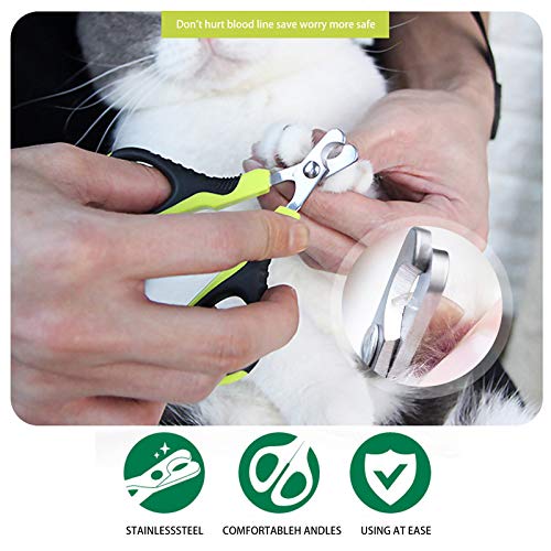 Tijeras profesionales para uñas para perros pequeños, cortaúñas para perros pequeños, cortaúñas para perros, tijeras de garras para perros pequeños, cachorros, gatos, conejos y cobayas.