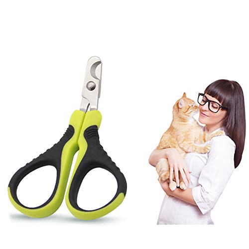 Tijeras profesionales para uñas para perros pequeños, cortaúñas para perros pequeños, cortaúñas para perros, tijeras de garras para perros pequeños, cachorros, gatos, conejos y cobayas.