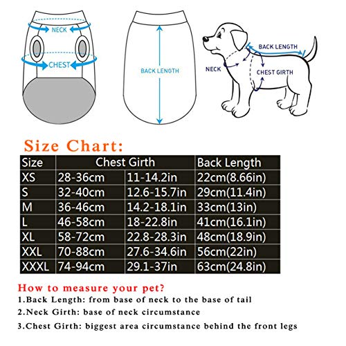 Tineer Dog Recovery Suite - Herida abdominal protector perrito enfermedades de la piel del chaleco de perrito después del desgaste Cirugía,E-Collar Traje de recuperación de Gato Perro (S, Blue Stripe)