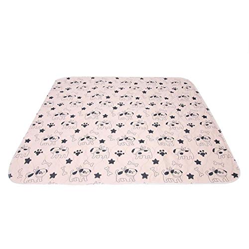 Tnfeeon Almohadilla para PIS para Mascotas, Reutilizable, Impermeable, para Cachorros, Perros, Gatos, Cama para PIS, Almohadillas Lavables para orina(70 * 80cm)