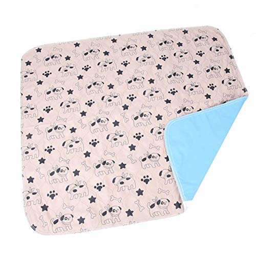 Tnfeeon Almohadilla para PIS para Mascotas, Reutilizable, Impermeable, para Cachorros, Perros, Gatos, Cama para PIS, Almohadillas Lavables para orina(70 * 80cm)