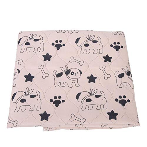 Tnfeeon Almohadilla para PIS para Mascotas, Reutilizable, Impermeable, para Cachorros, Perros, Gatos, Cama para PIS, Almohadillas Lavables para orina(70 * 80cm)