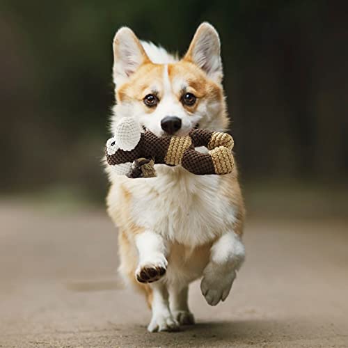 Toozey Juguetes para Perros Cachorros - Mordedor Perro Peluche para Perros Cachorro Juguetes Perros Pequeños - Juguetes para Perros Grandes Juguetes Interactivos para Perros - algodón Natural