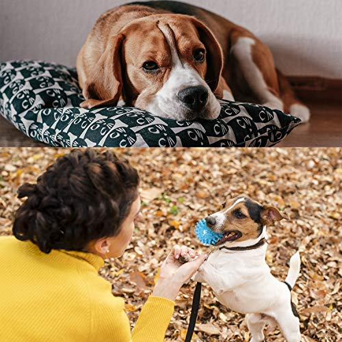 Toozey Juguetes para Perros Pequeños - 7 Juguetes Interactivos para Perros Mordedor Perro Cachorro - Juguetes Perros Cachorros Peluche Pequeño Peluche para Perros Pequeños - algodón Natural&TPR