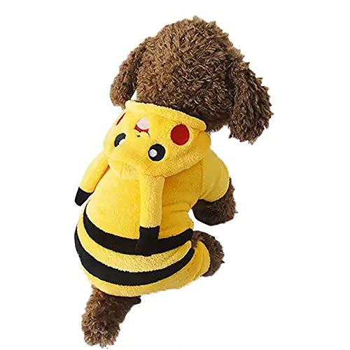 Topelec-Pikachu - Disfraz de gato para perros y gatos