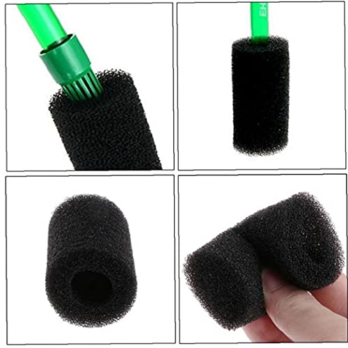 TOSSPER Rollo De Esponja De Espuma De Filtro De 5 Pcs para Tanque De Pescado De Acuario para Estanque De Entrada del Tanque De Peces