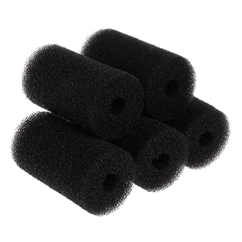 TOSSPER Rollo De Esponja De Espuma De Filtro De 5 Pcs para Tanque De Pescado De Acuario para Estanque De Entrada del Tanque De Peces