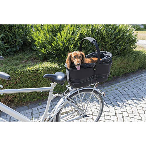 TRIXIE Cesta para Bicicleta Long para portaequipajes anchos para Perros