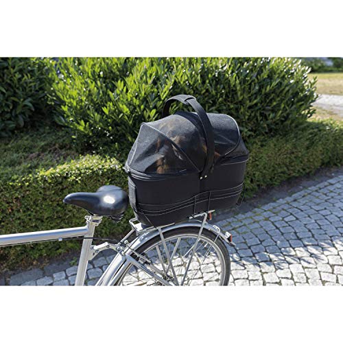 TRIXIE Cesta para Bicicleta Long para portaequipajes anchos para Perros