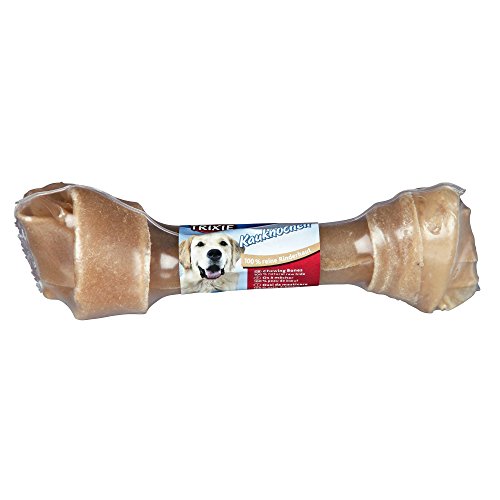 Trixie - Hueso prensado anudado masticable (25 cm/Carne)