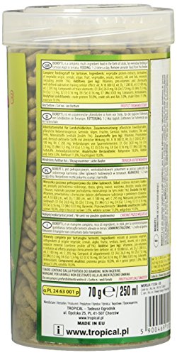 Tropical Biorept L Sticks Comida para acuariofilia 250 ml