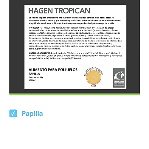 Tropican Papilla - 5 kg