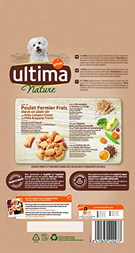 Ultima Nature Pienso para Perros Mini con Pollo, Pack de 8 x 1.25 kg - Total: 10 kg