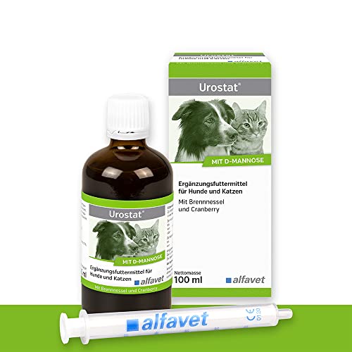 Urostat® Unidad: 100 ml suplemento alimenticio para perros y gatos con ortiga y arándano