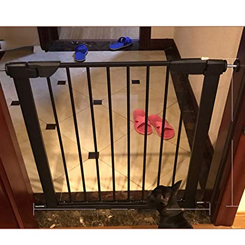 Valla Seguridad Barreras de puerta Ampliable De Seguridad For Niños Puerta Walk Thru Extra Ancho Cerca De La Escalera De Bebé Barrera Perforada Del Perro Casero Chimenea Valla Gota Cuarentena Puerta B