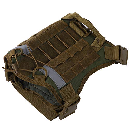 Venta Loca Arnés para Exteriores para Perros, Chaleco para Exteriores para Perros, Golden Retriever para Chaleco para Perros Arnés para Perros(Army Green, XL)