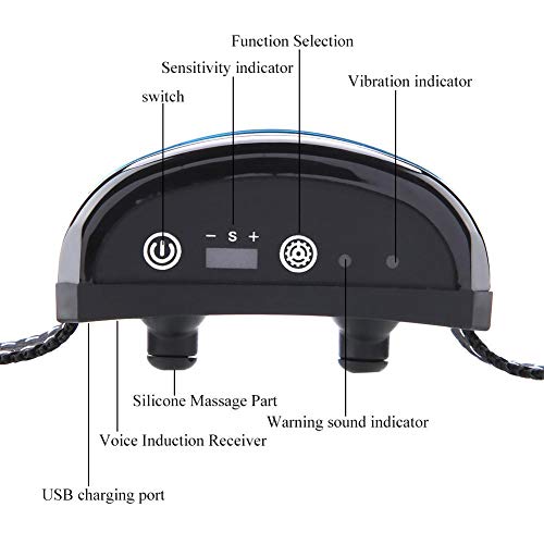 Venta Loca Collar de ladridos de Perro, Dispositivo de Control de ladridos Detección de ladridos de Collar antiladridos Impermeable Recargable