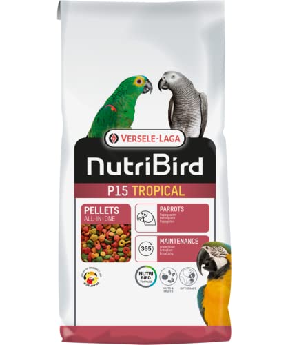 VERSELE LAGA | Pienso para Loros | NUTRIBIRD P15 Tropical | 3 Kg