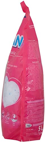 Vitakraft Magic Clean - Letiera de silicona para gatos de larga duración, más de lo normal, antiolor y antibacteriana, 5 L, 2,2 kg (3 x 5 L)