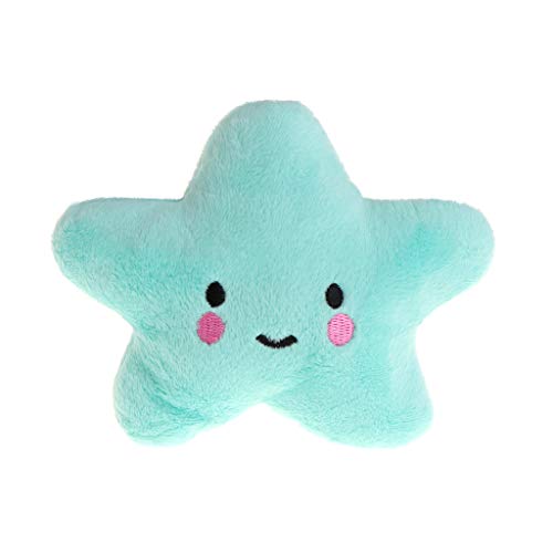 VVXXMO Juguete de peluche para mascotas, diseño de estrella de nube, sonido suave y chirriante, lindo perro gatos masticar cachorro juguete