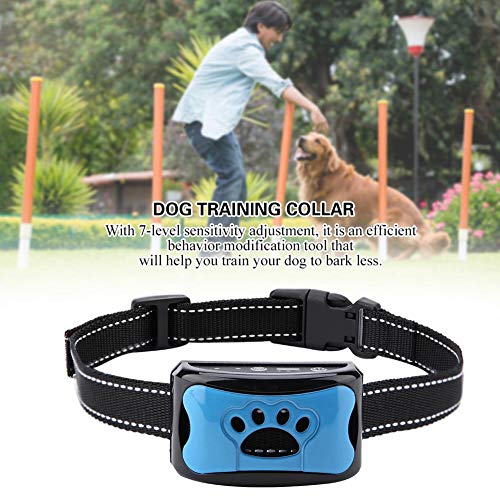 Wandisy Venta Loca Collar de ladridos de Perro, ¡Deja de ladrar Perros rápidamente!Dispositivo de Control de ladridos Recargable Impermeable Anti-ladrido Collar Detección de ladridos