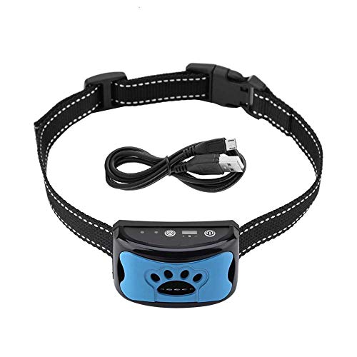 Wandisy Venta Loca Collar de ladridos de Perro, ¡Deja de ladrar Perros rápidamente!Dispositivo de Control de ladridos Recargable Impermeable Anti-ladrido Collar Detección de ladridos