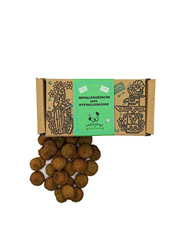 Waniyanpi Snacks 100% Hipoalergénicos para Perros con alergias alimentarias. Elaborados con Fruta y Zanahoria- 200g