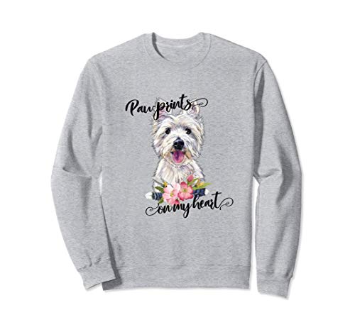 West Highland Terrier Westie Dog Lover Perro Mamá Arte Sudadera