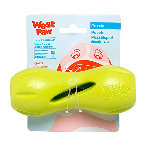 WEST PAW Qwizl Juguete para Perro S, verde