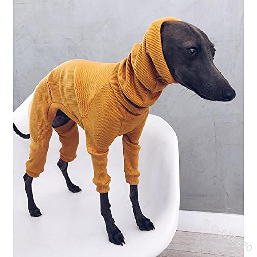 Whippet, Ropa de Galgo Italiano, Mono de Perro Ligero para Perros medianos Grandes, Pijamas para Mascotas, Pijamas para Camisa de Pastor PJS