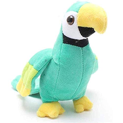 Wjfijz Lindo Loro de Peluche de Pelo de Animal Rio Guacamayo Loro de Peluche de Juguete Loro 20Cm