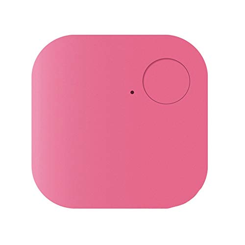 WMPRTT Smart Mini GPS rastreador Impermeable rastreador GPS para Mascotas Perro Gato Llaves Cartera Bolsa niños GPS rastreador de Mascotas Equipos (pink2)