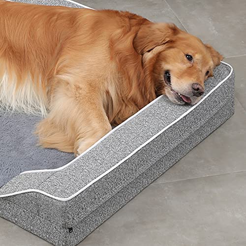 XDYFF Cama para Perros, Cojín para Perros Protector de Sofá para Cama para Perro para Sofá Cama Perro Mullida, Desmontable Suave Sofa Perro, Alfombrilla Cómoda para Cama para Gatos Protector,M