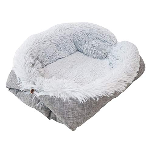 Xingsiyue Saco de Dormir Gato Cama de Felpa para Cachorros y Perros Cama para Perros Sofá para Perros Invierno Cálido Nido de Mascotas