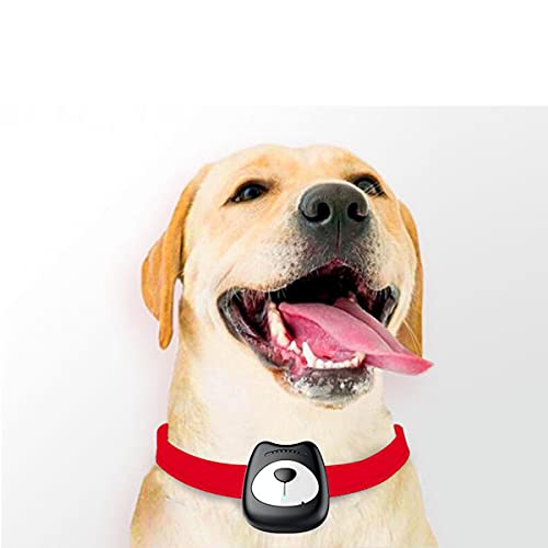 XINTONGSPP Dispositivo de Seguimiento de Mascotas, Dispositivo de rastreo del localizador de Mascotas Cuello de Perro para Perros de Gato Dispositivo Anti-perdido Impermeable,Negro