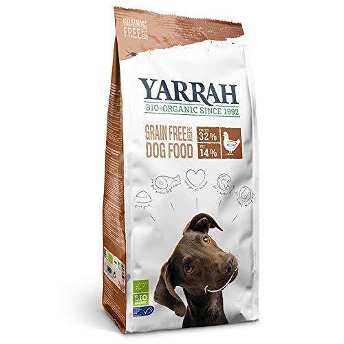 YARRAH Comida para Perros orgánica de Pollo y Pescado, 1 Unidad (1 x 10 kg)