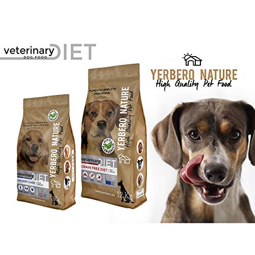 YERBERO Nature Grain Free Diet Pollo y Cerdo, 2 uds de 12 kg de alimento sin Cereales para Perros con 20% de Ahorro.