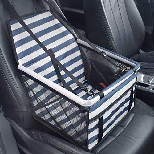 Yichen Alfombra de coche para perros, asiento de seguridad para mascotas, bolsa de coche para mascotas, bolsa de coche para mascotas, bolsa para colgar hilo de red para mascotas