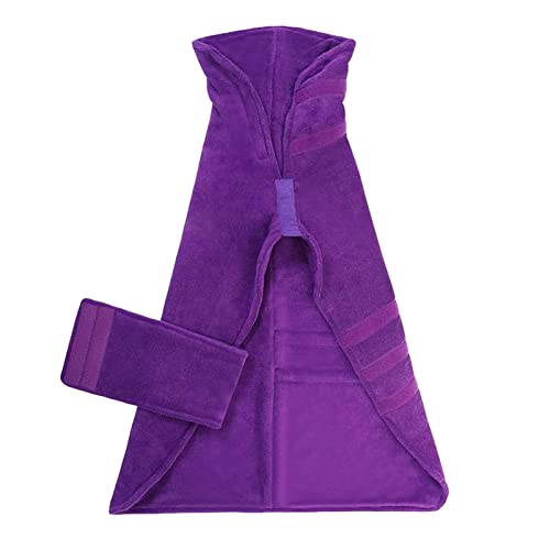 Ykop Albornoz para Perros para después del baño, Toalla de baño Ultra Absorbente para Perros, Albornoz de Lujo Alivio de la ansiedad Mantén la Calma Toalla de baño para Cachorros Gatos para llover