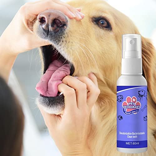 Youmei Ambientador en Aerosol para Perros - Enjuague bucal para Perros Aliento Fresco con Ingredientes Naturales | Tratamiento de Limpieza Dental con Sabor a Menta | Elimina el Mal Aliento