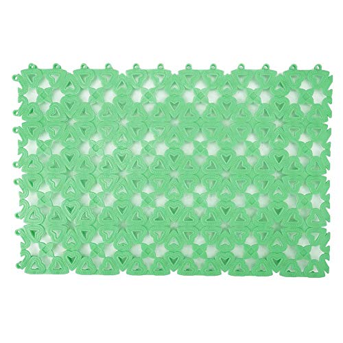 YOUTHINK Alfombrillas para Jaulas de Conejos Pies de Corral para Conejos Alfombrillas para Jaulas, Almohadillas Antideslizantes de Plástico para Gatos Perros Hámster(Verde)