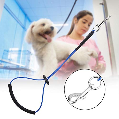 YOUTHINK Loop para Aseo de Perros Grooming para Gatos Aro de Lazo Simple para Bañera de Brazo de Mesa para Mascotas